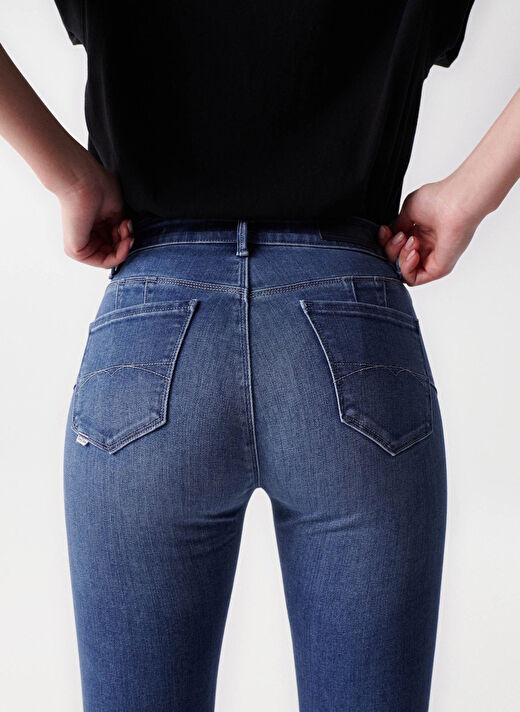 Slim Skinny Fit Kadın Denim Pantolon 21005345 3