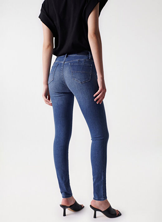 Slim Skinny Fit Kadın Denim Pantolon 21005345 4