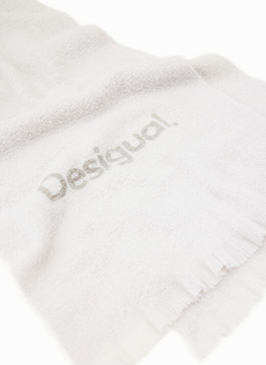 Desigual Beyaz Kadın Atkı 23WAIA31 2