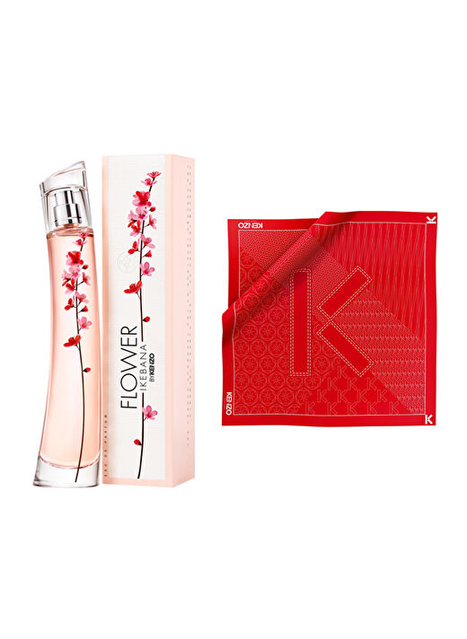 Kenzo FBK Ikebana Edp 75 ml + KNZ FBK Ikebana Edp FUROSHIKI Boyner Özel Parfüm Seti 2