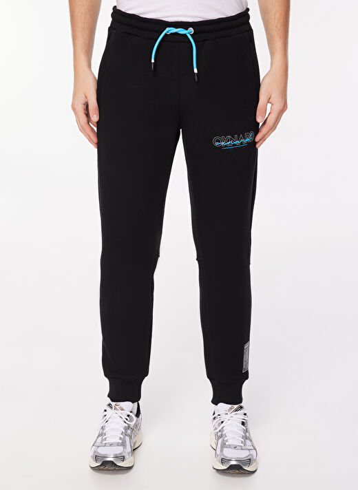 Oxnard Siyah Erkek Eşofman Altı   OXM2007_SIGNATURE-M-JOGGER 3