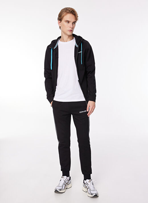 Oxnard Siyah Erkek Eşofman Altı   OXM2009_COLE-M-JOGGER 2