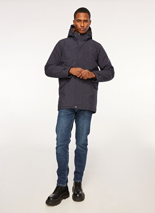 Fred Mello Lacivert Erkek Mont FM23W19KU 2