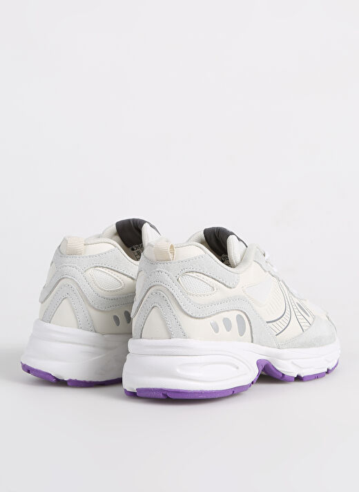 Discovery Expedition Beyaz-Mor Kadın deri Sneaker ATANA 3