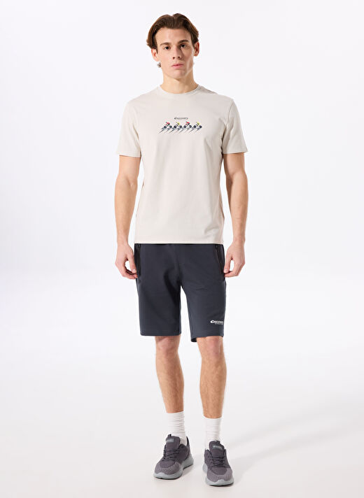 Discovery Expedition Antrasit Erkek Sweat Şort D4SM-SHT3286     1