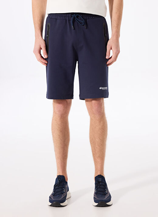 Discovery Expedition Lacivert Erkek Sweat Şort D4SM-SHT3286     2