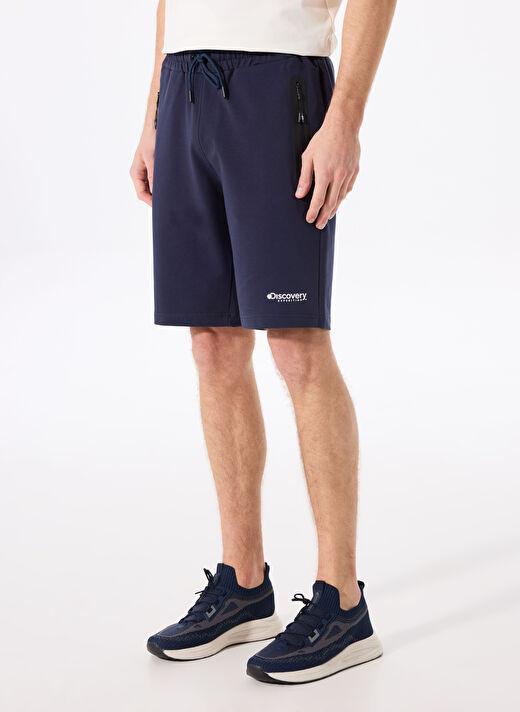 Discovery Expedition Lacivert Erkek Sweat Şort D4SM-SHT3286     3