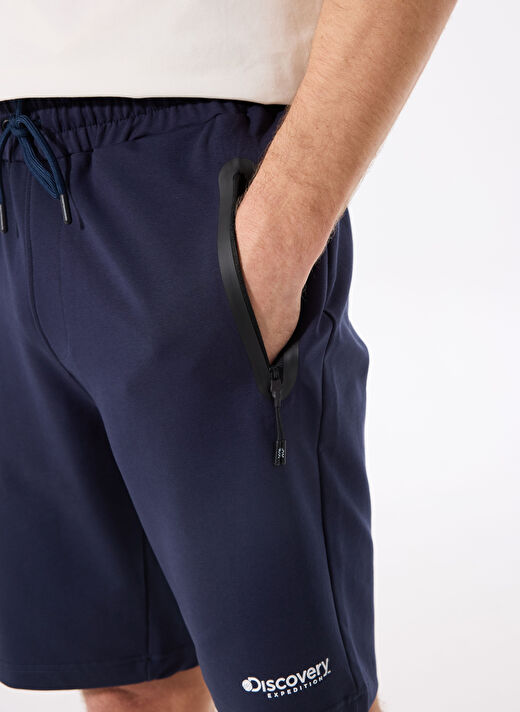 Discovery Expedition Lacivert Erkek Sweat Şort D4SM-SHT3286     4