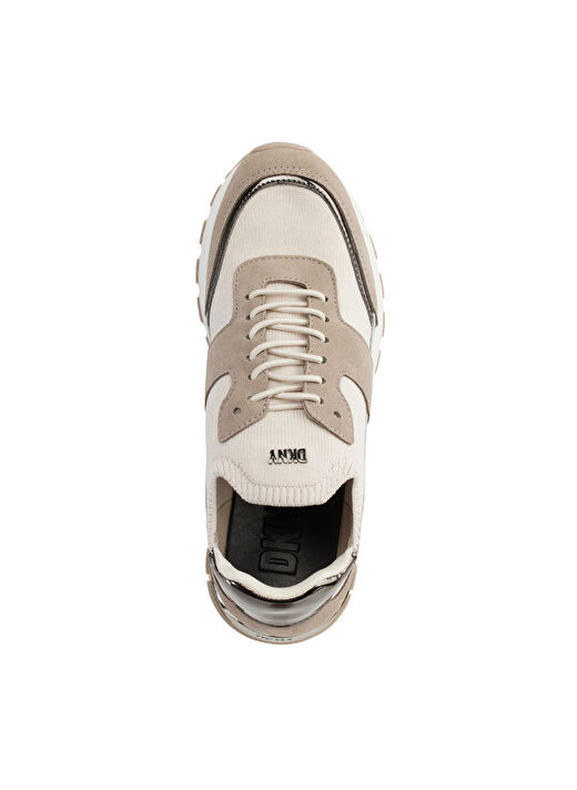 Dkny Beyaz-Gri Kadın süet Sneaker K2301265EPN 3