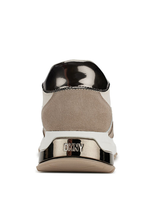 Dkny Beyaz-Gri Kadın süet Sneaker K2301265EPN 4
