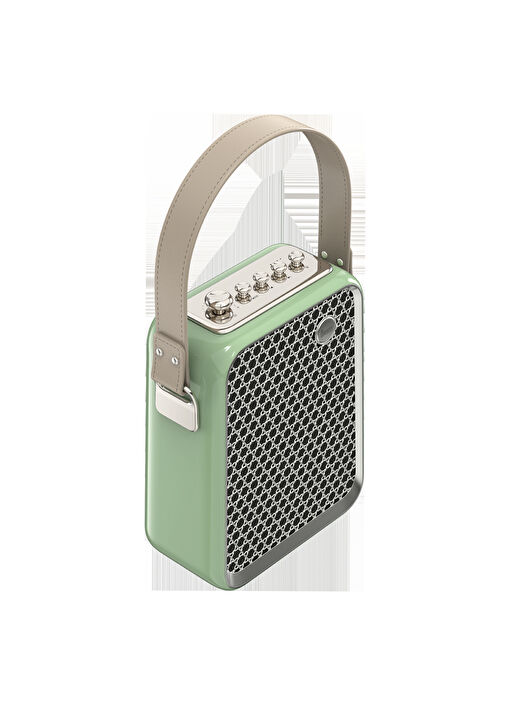 Divoom SongBird-HQ Çift Mikrofonlu  50W Yeşil Bluetooth Hoparlör 4