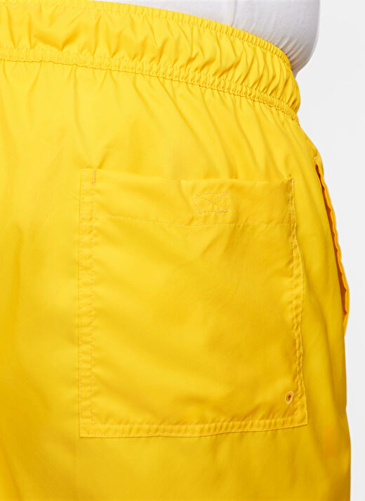 Nike Sarı Erkek Lastikli Bel Standart Fit Şort FN3307-718-M NK CLUB FLOW SHORT  3