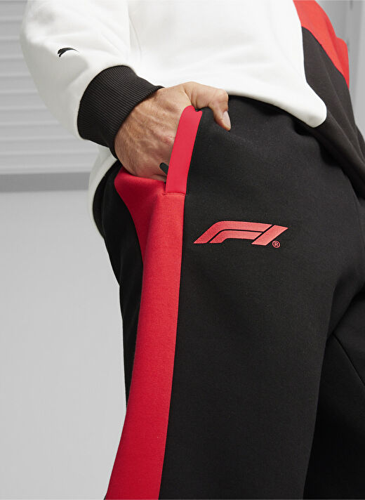 Puma Siyah Erkek Dar Paça Eşofman Altı 62566301 F1 MT7+ Track Pants   3