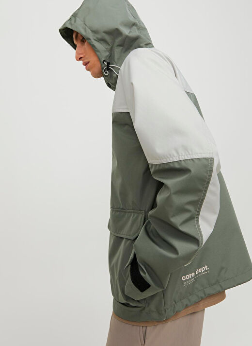 Haki Erkek Standart Fit Mont JCOHIKE LIGHT JACKET   2