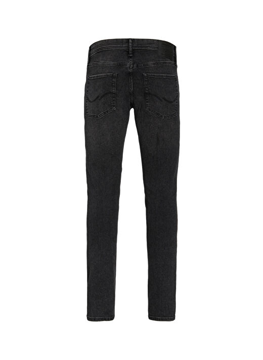 Jack & Jones Siyah Erkek Dar Paça Slim Fit  Denim Pantolon JJIGLENN JJORIGINAL MF 772 NOOS 3