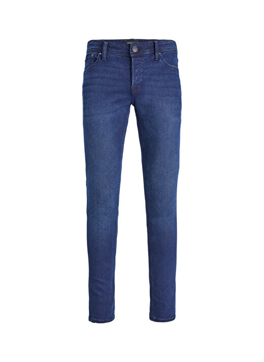 Jack & Jones  Erkek Dar Paça Slim Fit  Denim Pantolon JJIGLENN JJORIGINAL MF 775 NOOS 1