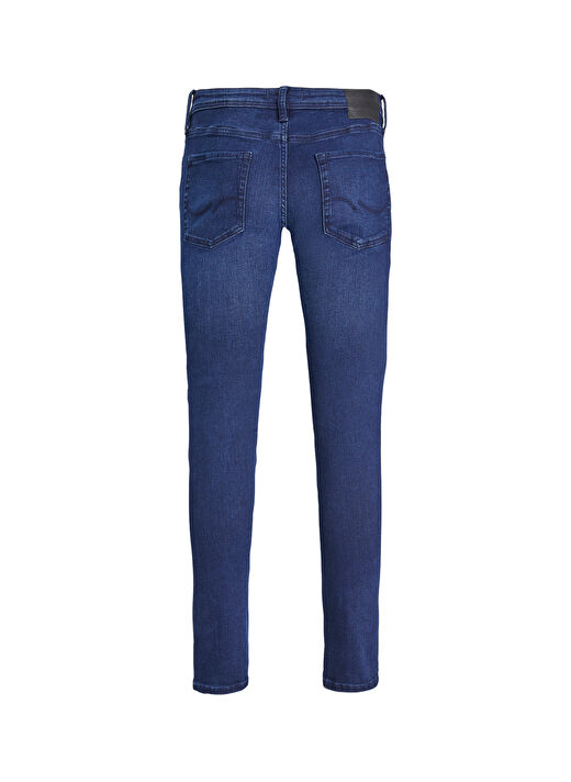 Jack & Jones  Erkek Dar Paça Slim Fit  Denim Pantolon JJIGLENN JJORIGINAL MF 775 NOOS 4