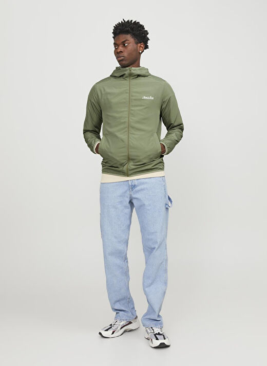 Jack & Jones Yeşil Erkek Mont JJOLIVER JACKET 4