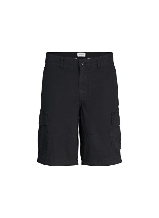Jack & Jones Siyah Erkek Kargo Şort JPSTCOLE JJCAMPAIGN SHORT 1