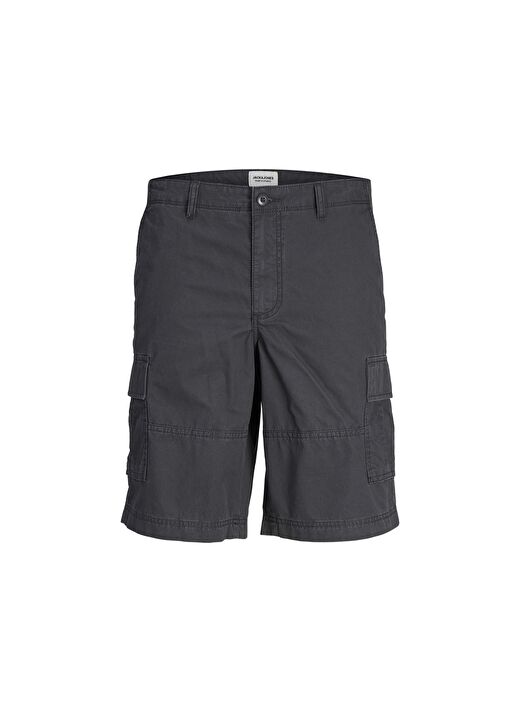 Jack & Jones Gri Erkek Kargo Şort JPSTCOLE JJCAMPAIGN SHORT 1