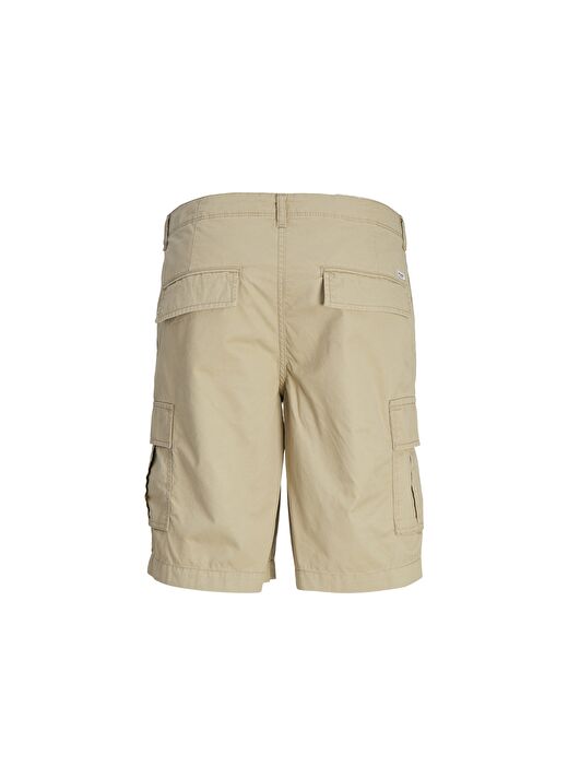 Jack & Jones Krem Erkek Kargo Şort JPSTCOLE JJCAMPAIGN SHORT 2