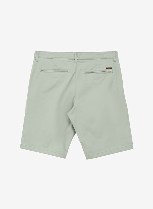 Jack & Jones Yeşil Erkek Regular Fit Duble Paça Chino Şort JPSTBOWIE JJSHORTS SOLID SN  2