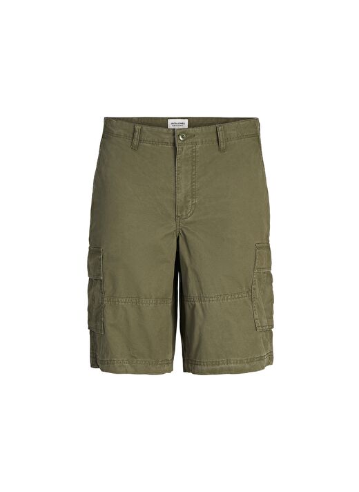 Jack & Jones Haki Erkek Kargo Şort JPSTCOLE JJCAMPAIGN SHORT 1