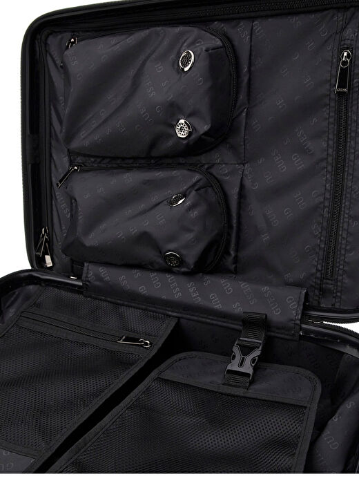 Guess Siyah Unisex Çekçekli Sert Valiz TUFFLEY 22 IN 8-WHEE - 79830 3