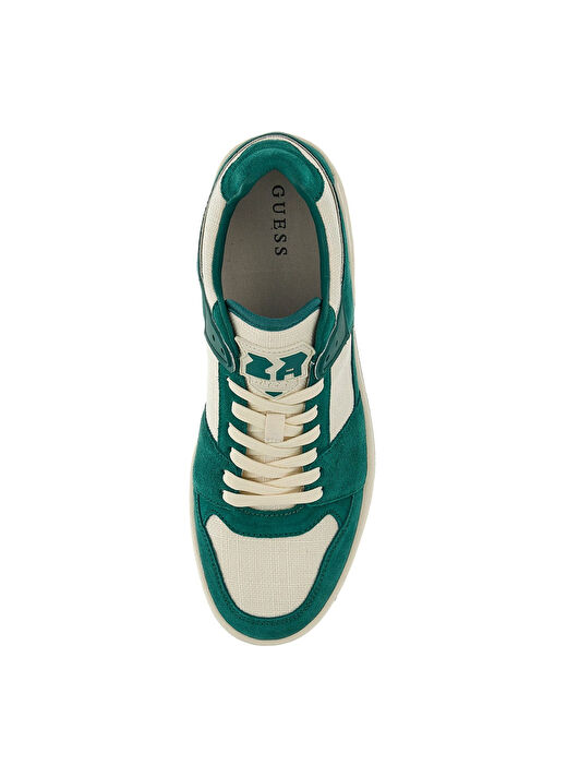 Guess Yeşil-Bej Erkek Sneaker SAVA LOW 4