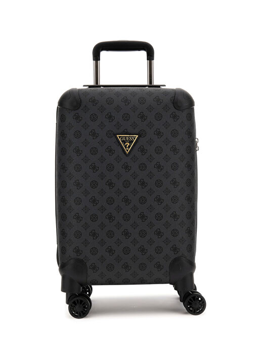 Guess Siyah Unisex Çekçekli Sert Valiz TRAVEL - 29830 1