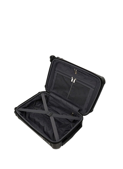 Guess Siyah Unisex Çekçekli Sert Valiz TRAVEL - 29830 3