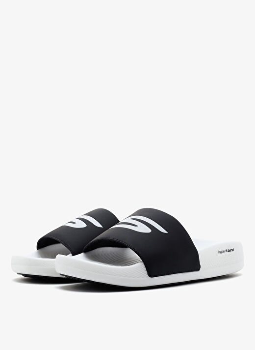 Skechers 246020 BKW HYPER SLİDE Siyah - Beyaz Erkek Terlik 3