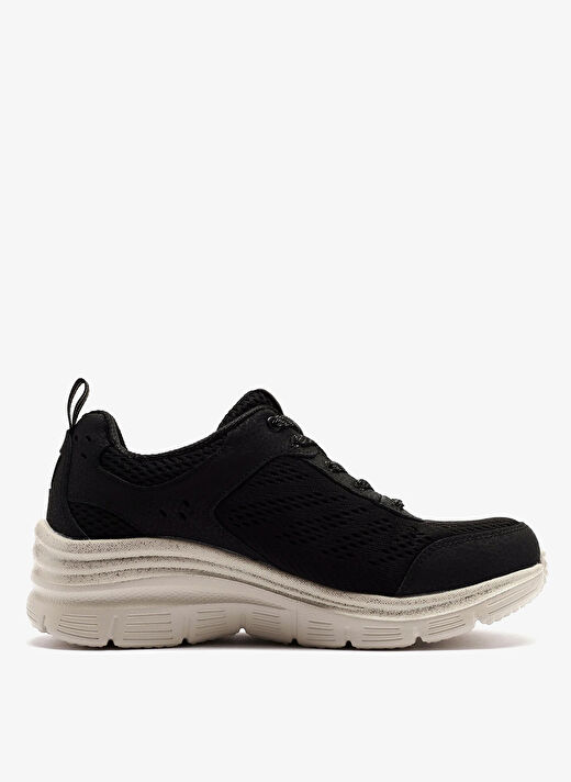 Skechers 896294TK BKGD FASHİON FİT Siyah - Sarı Kadın Günlük Spor Ayakkabı 2