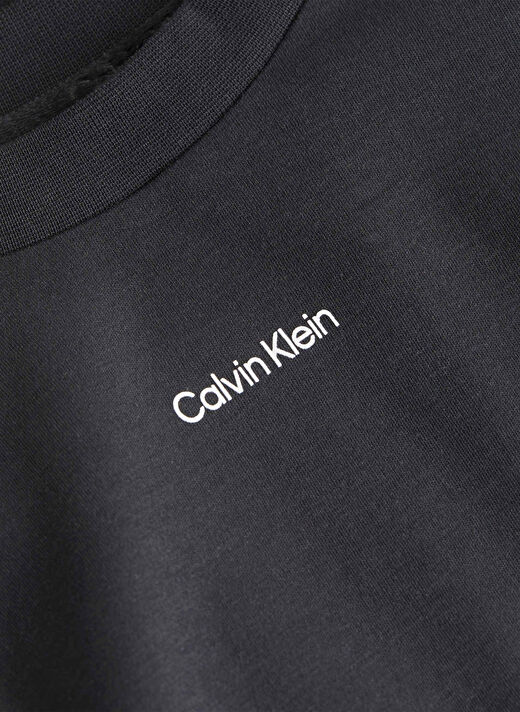 Calvin Klein Bisiklet Yaka Siyah Erkek T-Shirt K10K112487BEH 2