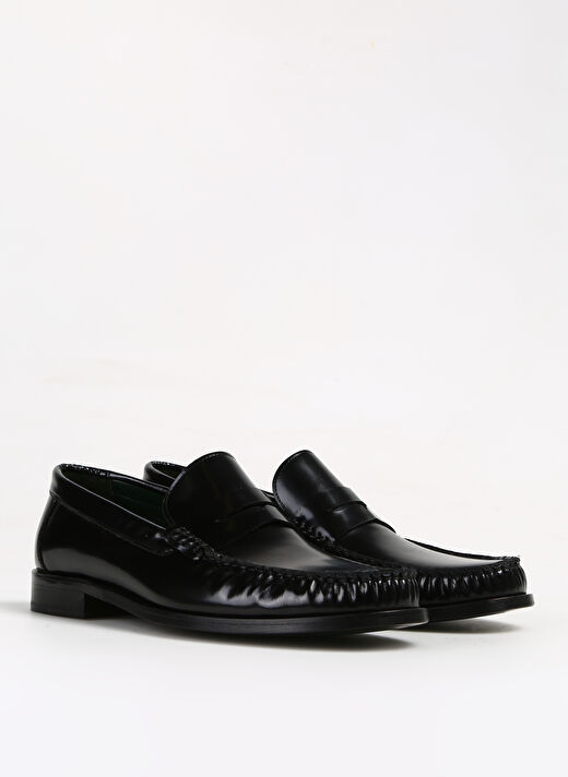 George Hogg Siyah Erkek Deri Loafer 10984-4SS 2