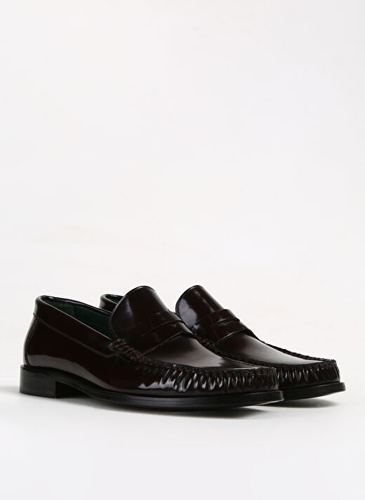 George Hogg Bordo Erkek Deri Loafer 10984-4SS 2