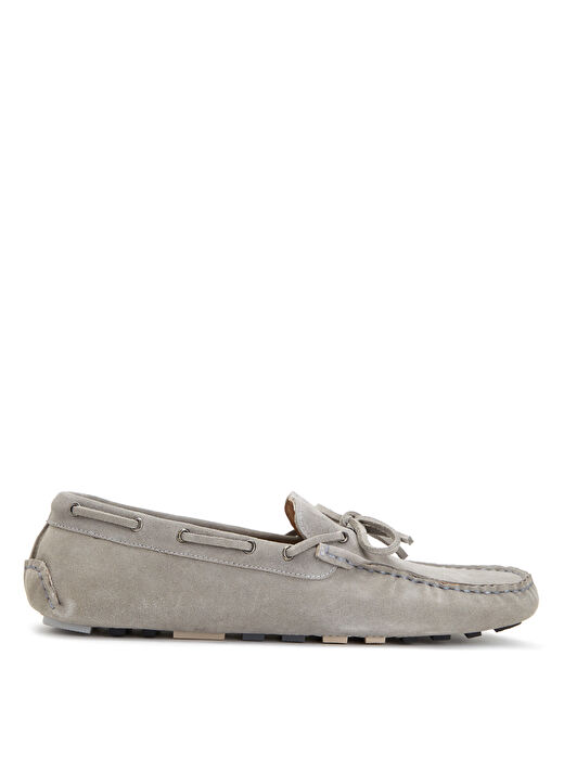 Divarese Gri Erkek Süet Loafer 336-01 1