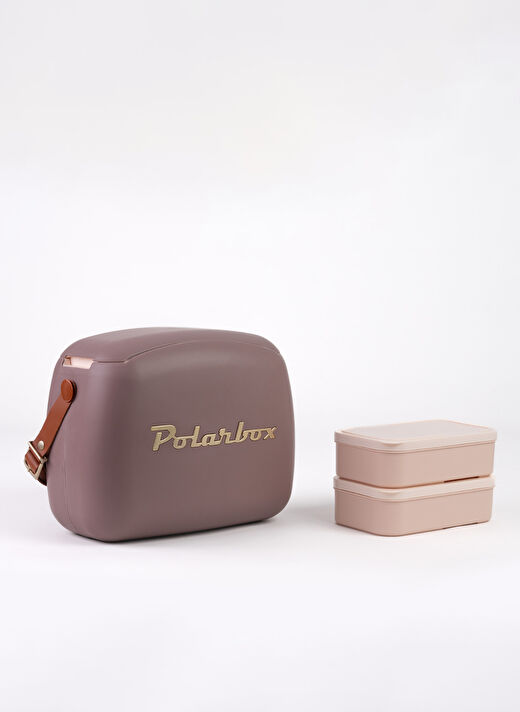 Polarbox Portatif Soğutucu COOLER BAG MAUVE GOLD 6L 2