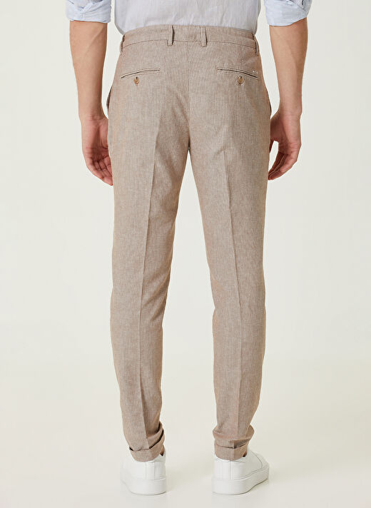 Network Normal Bel Duble Paça Jogger Vizon Erkek Pantolon 1090657 3
