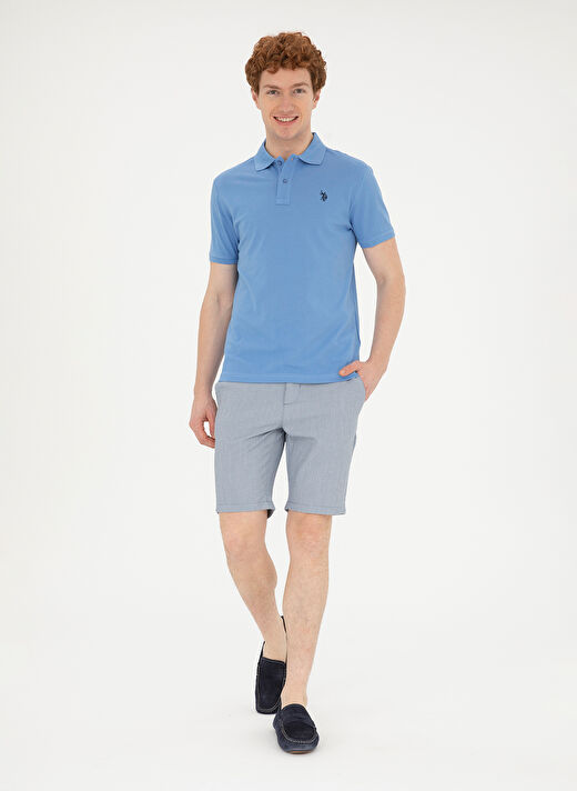 U.S. Polo Assn. Koyu Mavi Erkek Slim Fit T-Shirt GTP04IY024 4