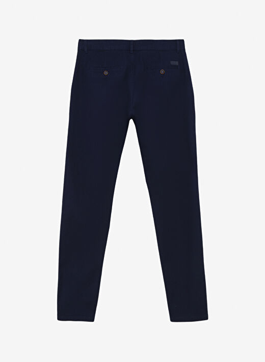 U.S. Polo Assn. Normal Bel Normal Paça Slim Fit Lacivert Erkek Pantolon KENLY 2