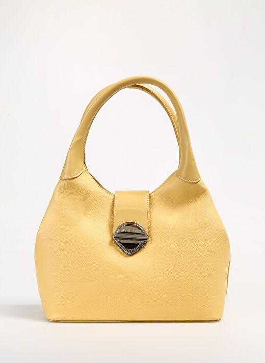 David Jones Sarı Kadın Omuz Çantası 7058-2 1