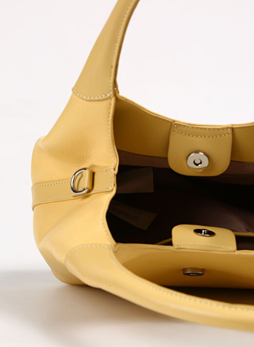 David Jones Sarı Kadın Omuz Çantası 7058-2 4