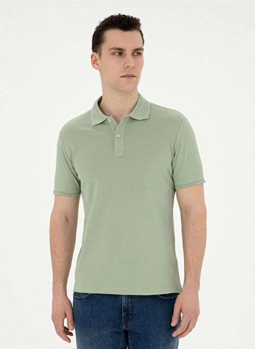 Pierre Cardin Düz Çağla Erkek Polo T-Shirt SUNNY 3