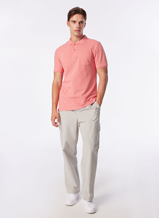 Pierre Cardin Düz Mercan Erkek Polo T-Shirt SUNNY-R 3