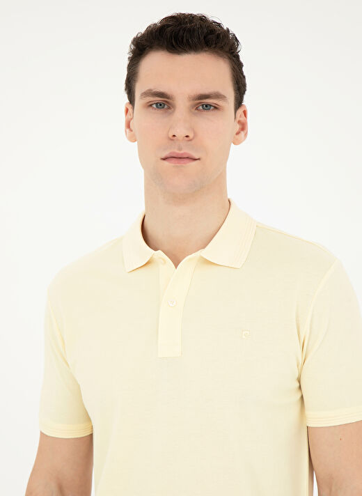 Pierre Cardin Düz Limon Erkek Polo T-Shirt SUNNY 2