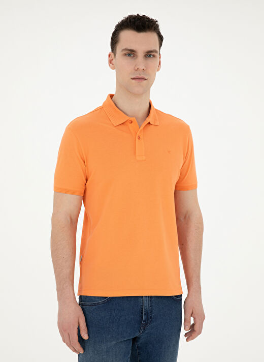 Pierre Cardin Turuncu Erkek Polo T-Shirt SUNNY 3