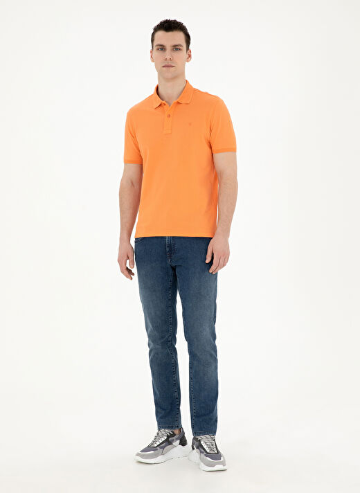 Pierre Cardin Turuncu Erkek Polo T-Shirt SUNNY 4