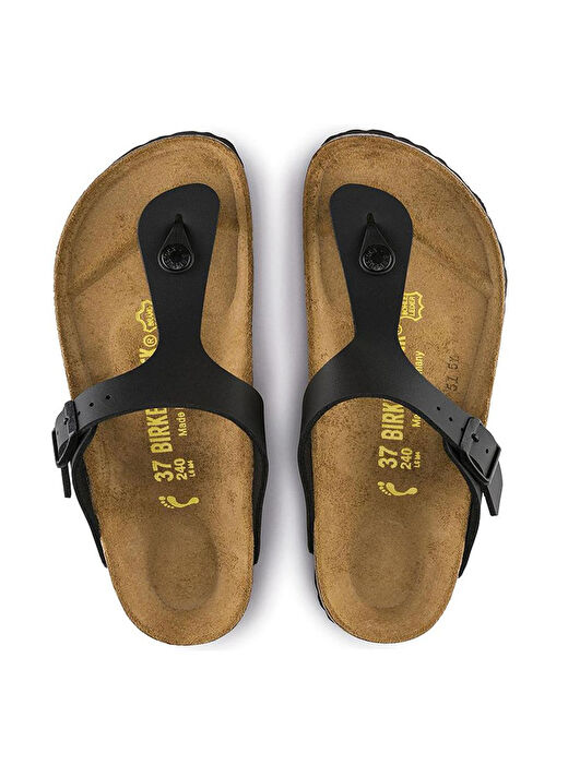 Birkenstock Siyah Erkek Birko-Flor Terlik 043691 GIZEH  3