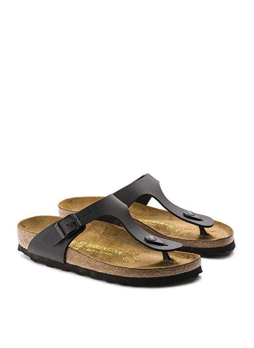 Birkenstock Siyah Erkek Birko-Flor Terlik 043691 GIZEH  4